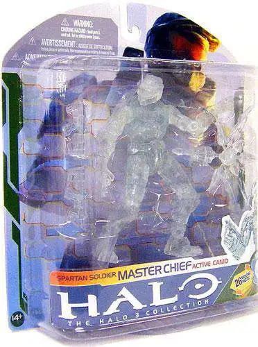 McFarlane Toys Halo 3 Series 5 Master Chief Action Figure [Active Camo, Damaged Package]