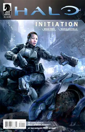 Halo Initiation #1 Comic Book [John Liberto cover]