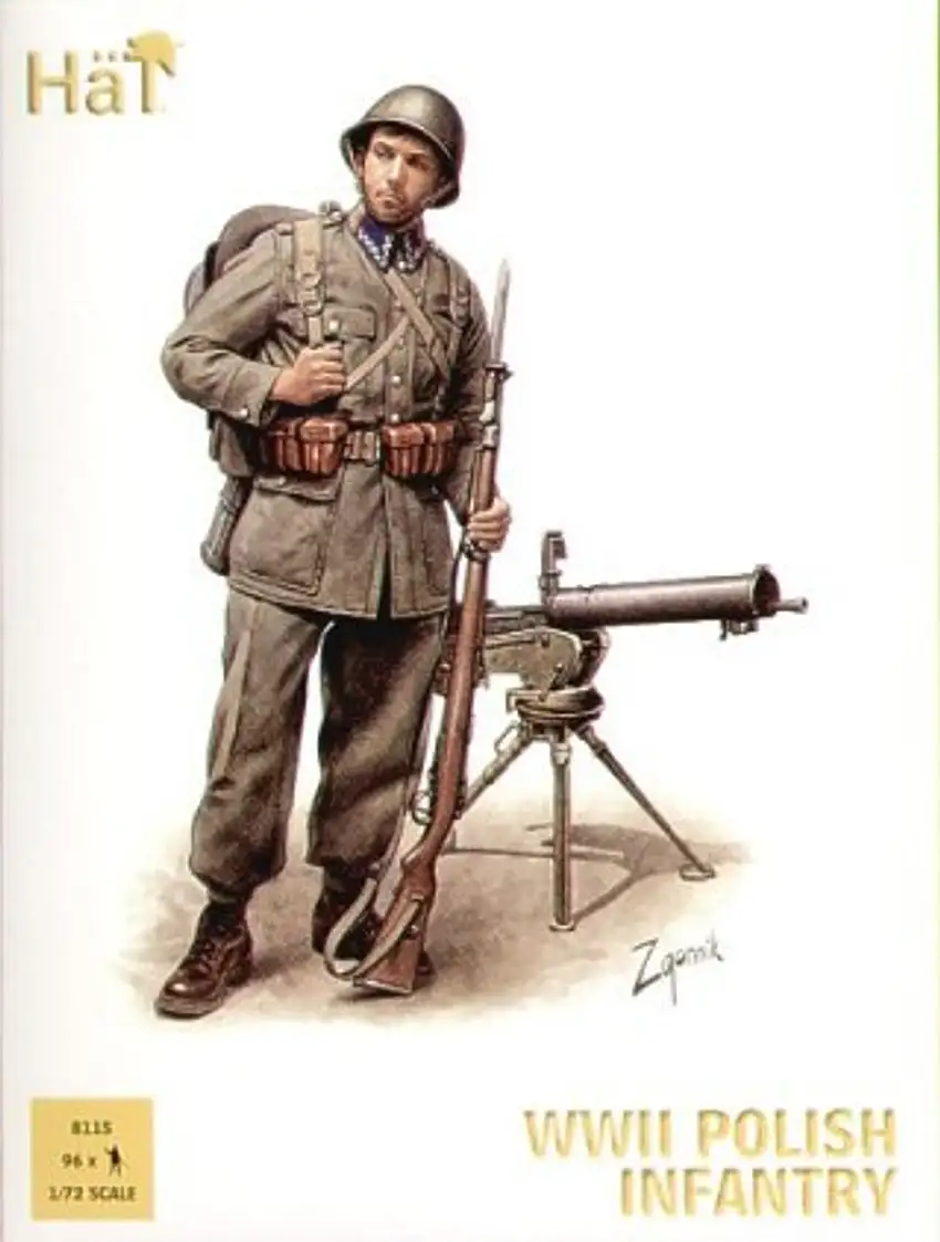 WWII Polish Infantry (96) 1/72 Hat