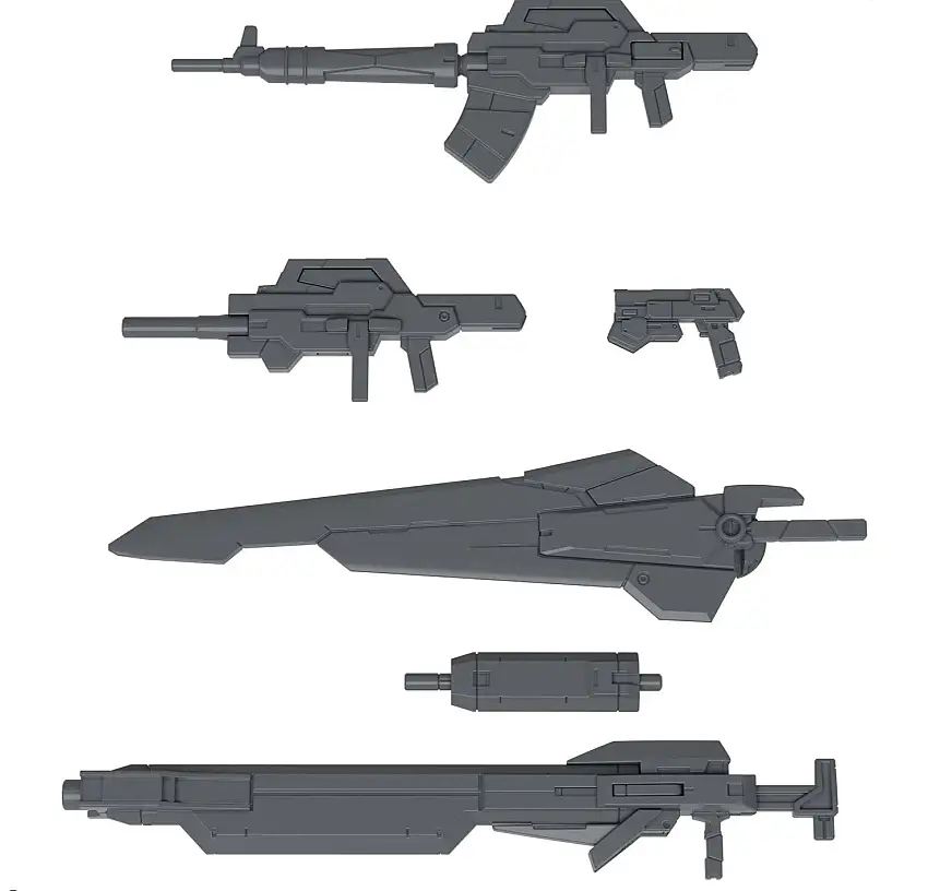 24th Century Weapons "Gundam Build Fighters", Bandai HGBC 1/144