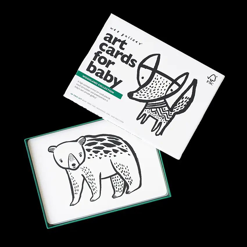 Art Cards For Baby - Woodland Collection