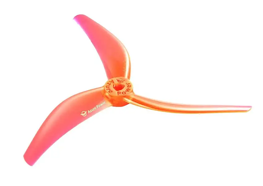 Azure Power 3 Blade 4838 Johnny Freestyle & Race Props Orange