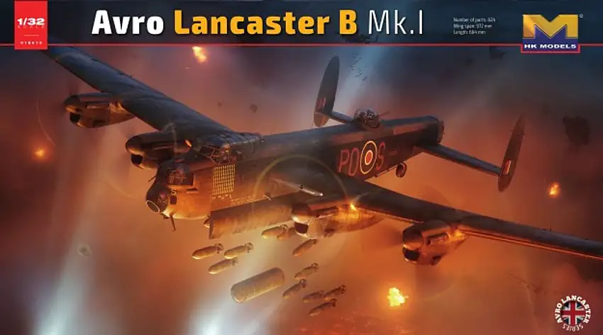 Avro Lancaster Mk I Heavy Bomber 1/32 HK Models