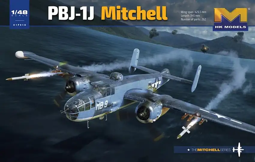 PBJ-1J Mitchell Bomber 1/48 HK Models