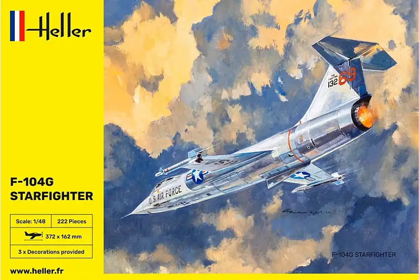 F104G Starfighter 1/48 Heller