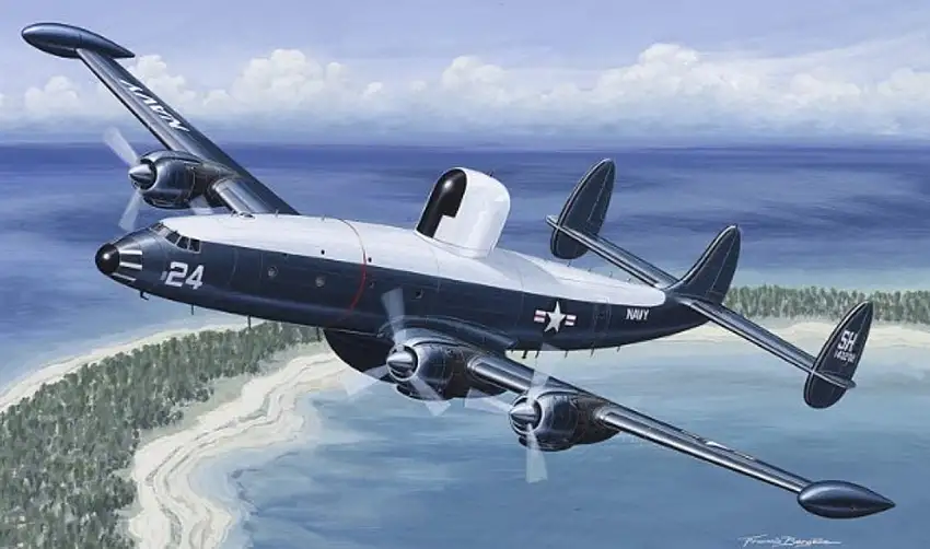 EC-121 Warning Star USN Aircraft 1/72 Heller (HLR80311)