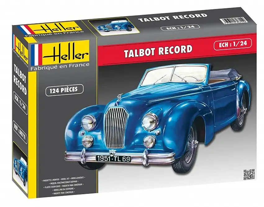 1950 Talbot-Lago Record Cabriolet 1/24 Heller