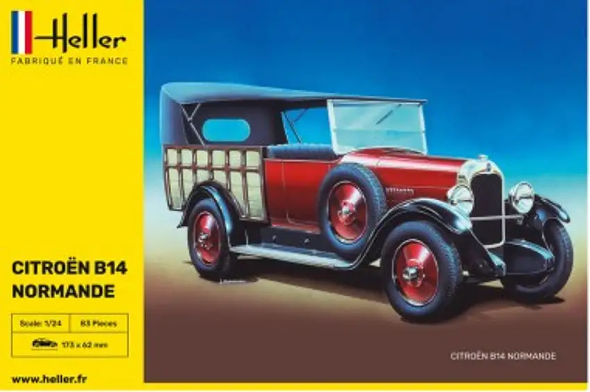 Citroen B14 Normande Car 1/24 Heller