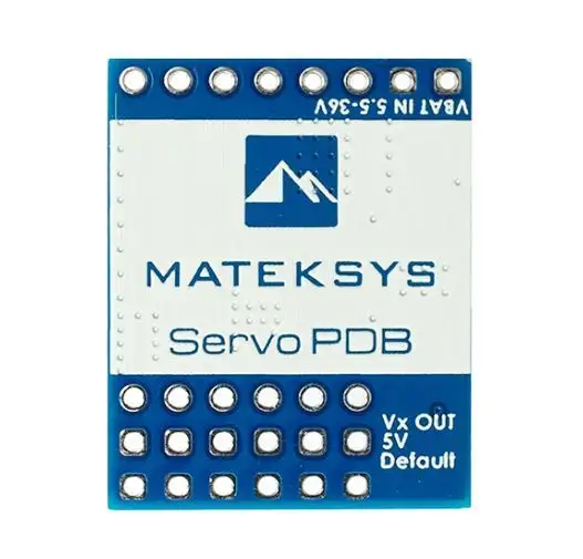 Matek Servo PDB, w/ BEC 5.5-36V to 5-8.2V