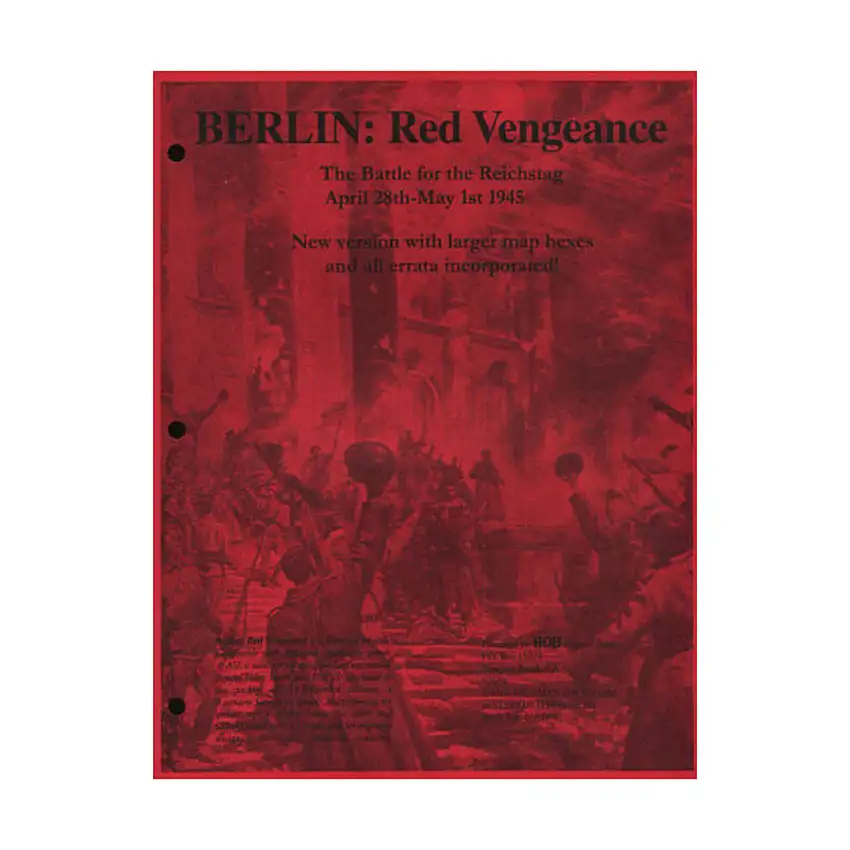 Berlin - Red Vengeance (Black & White Edition)