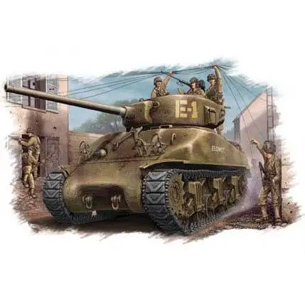 Hobby Boss 1/35 U.S M4A1 76(W) TANK 84801