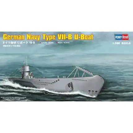 Hobby Boss 1/350 DKM Navy Type VII-B U-Boat 83504
