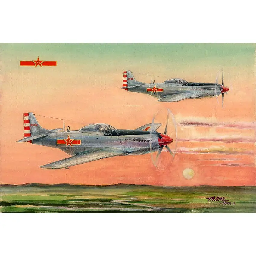 Hobby Boss 1/48 PLAAF P-51D/K Mustang 85807