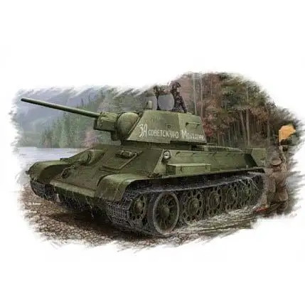 Hobby Boss 1/48 T-34/76 Tank( Model 1943 Factory No.112 ) 84808