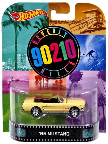 Hot Wheels Beverly Hills 90210 HW Retro Entertainment '65 Mustang Diecast Car