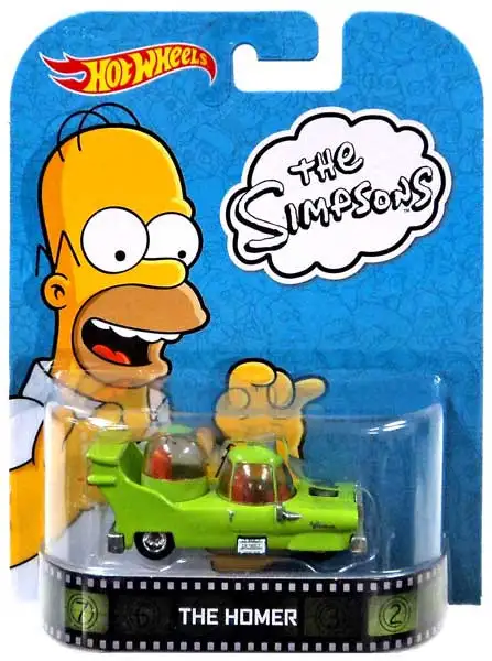 Hot Wheels The Simpsons HW Retro Entertainment The Homer Diecast Car