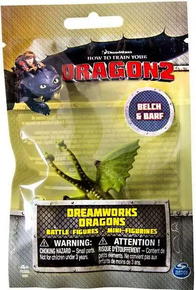How to Train Your Dragon 2 Dreamworks Dragons Battle Figures Belch & Barf Minifigures