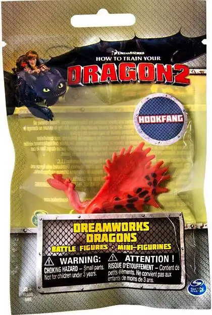How to Train Your Dragon 2 Dreamworks Dragons Battle Figures Hookfang Minifigure