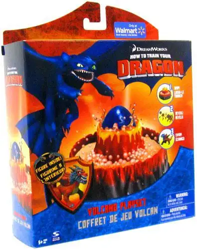 How to Train Your Dragon Volcano Exclusive Playset