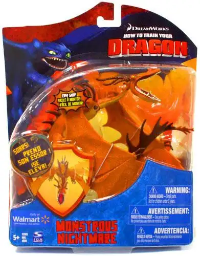 How to Train Your Dragon Series 2 Deluxe Monstrous Nightmare Exclusive Action Figure [Orange]