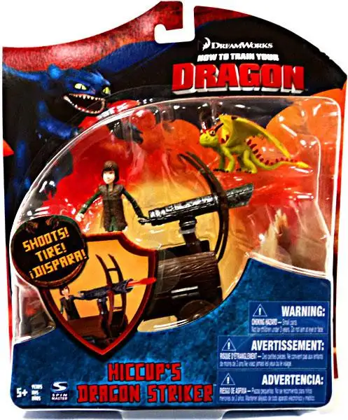 How to Train Your Dragon Series 3 Deluxe Hiccup's Dragon Striker Action Figure