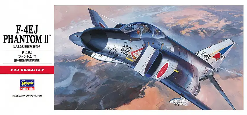 F-4EJ Phantom II JASDF Interceptor 1/72 Hasegawa