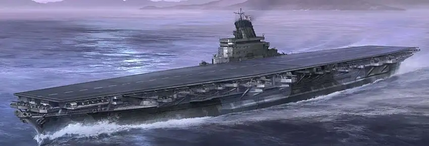 Japanese Navy Shinano Aircraft Carrier 1/450 Hasegawa