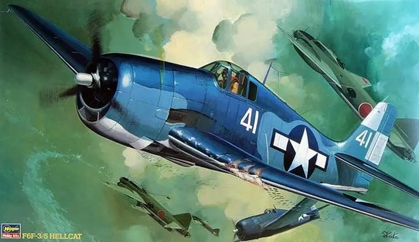 F6F-3/5 Hellcat Fighter 1/32 Hasegawa