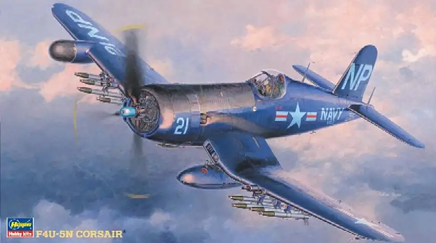F4U-5N Corsair Aircraft 1/48 Hasegawa