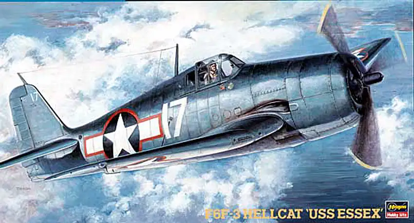 F6F-3 Hellcat USN Fighter 1/48 Hasegawa
