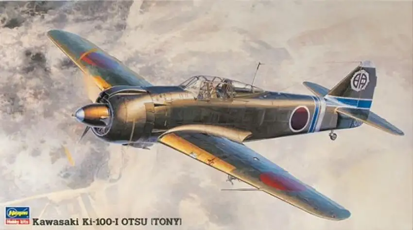 Kawasaki Ki-100-I Otsu Tony Aircraft 1/48 Hasegawa