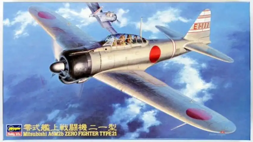 Mitsubishi A6M2b Zero Type 21 Fighter 1/48 Hasegawa
