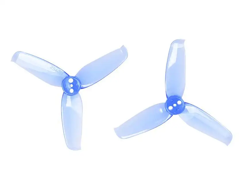 Gemfan Flash Durable 3 Blade 2540 - Clear Blue