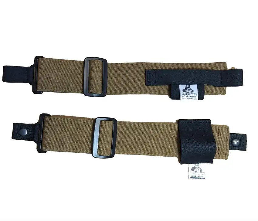 FatStraps Coyote Brown Military Spec Strap for Walksnail Goggles L