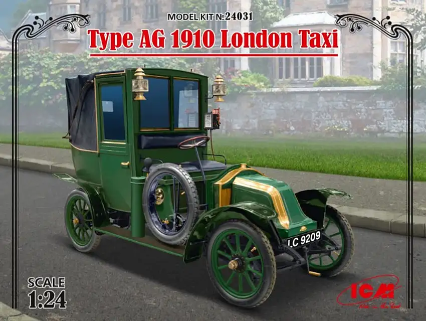 1910 Type AG London Taxi 1/24 ICM Models