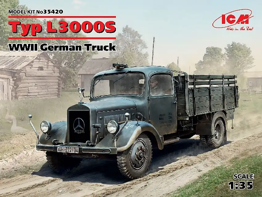 WWII German Type L3000S Truck 1/35 ICM Models