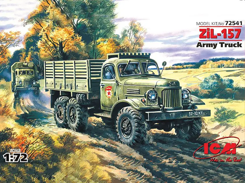 Soviet ZIL-157 Army Truck 1/72 ICM Models