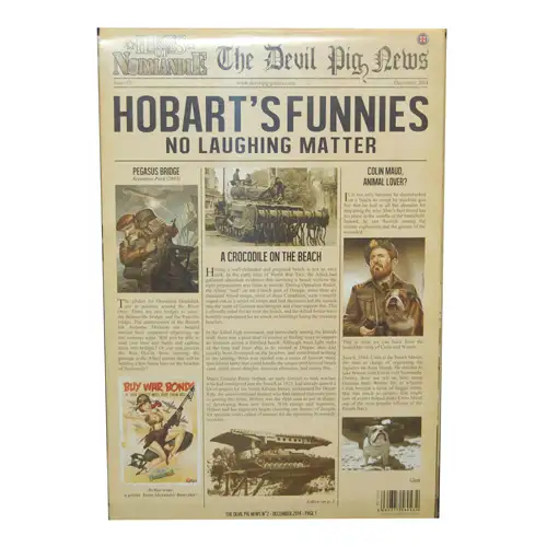 Heroes of Normandie: Gazette #2 - Hobart's Funnies