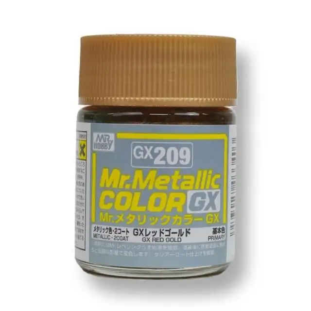 GX209 Mr.Metallic Color GX Metallic Red Gold