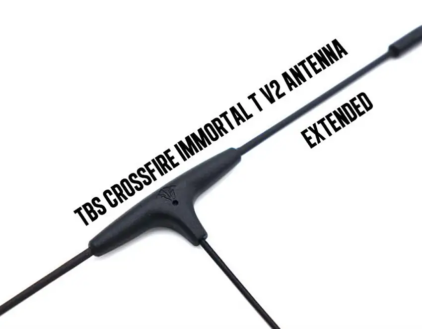 TBS Crossfire Immortal T V2 Antenna Extended