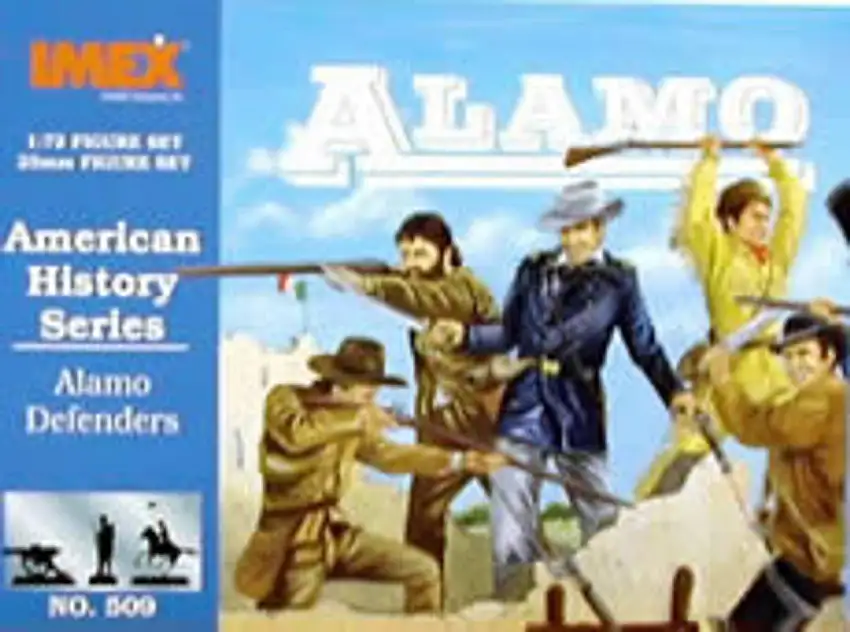 Alamo Texan Defenders (50) 1/72 Imex