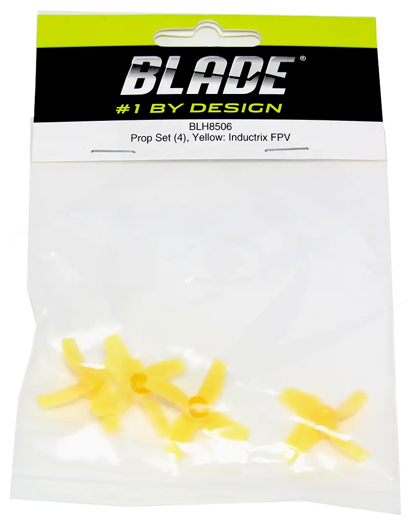 Blade - Inductrix FPV Prop Set (4), Yellow (BLH8506)