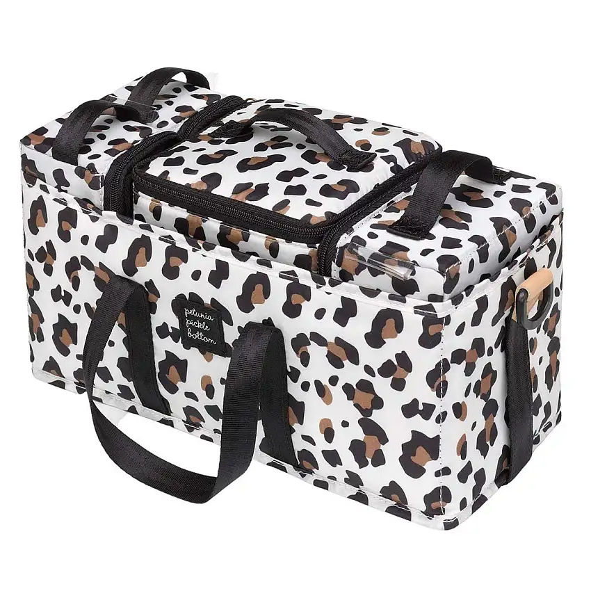 Diaper Caddy Organizer | Inter-Mix Deluxe Kit in Moon Leopard