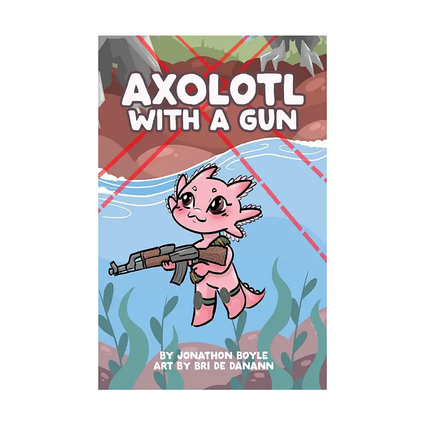 Axolotl with a Gun