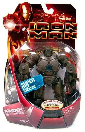 Iron Man Movie Iron Monger Action Figure [Blue Arc Reactor]