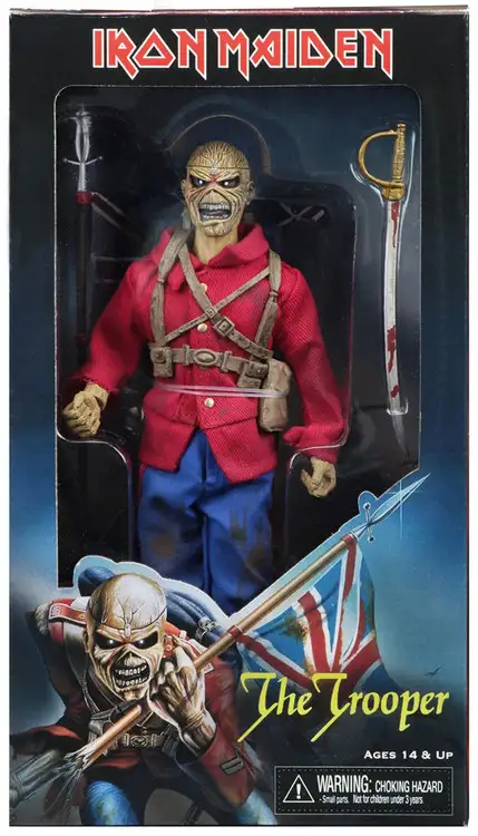 NECA Retro Iron Maiden Trooper Clothed Action Figure