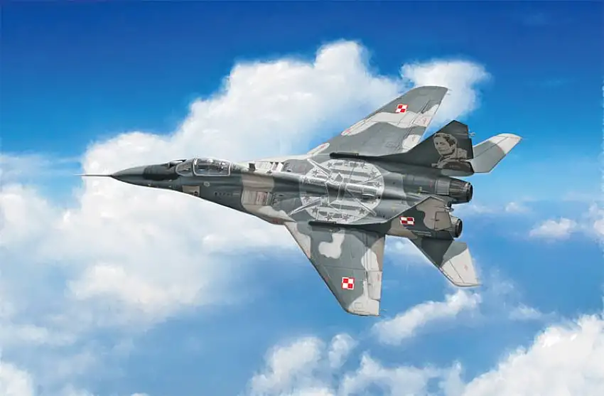 MiG-29A Fulcrum Supersonic Air-Superiority Fighter 1/72 Italeri