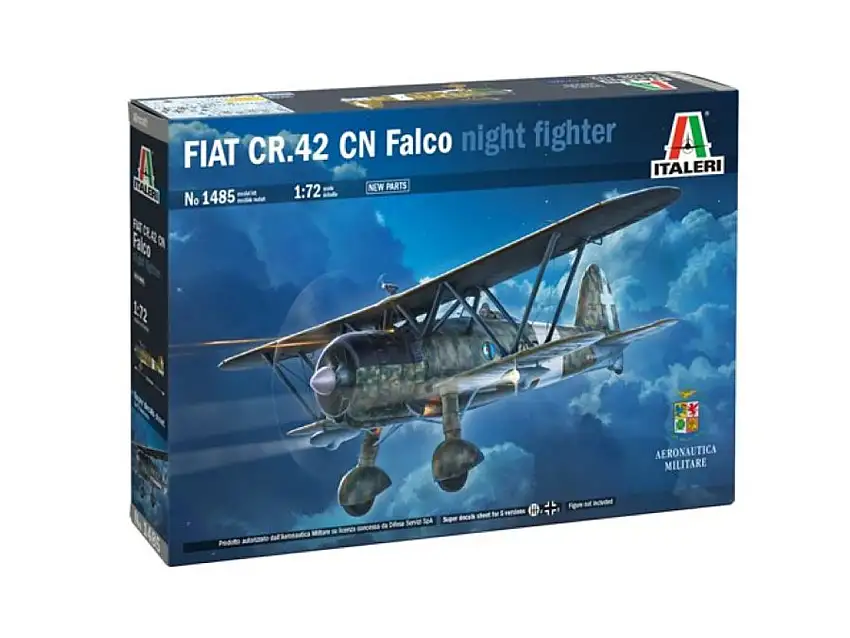 Fiat CR.42 CN Falco BiPlane Night Fighter 1/72 Italeri
