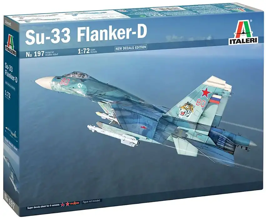 Su-33 Flanker-D Fighter 1/72 Italeri