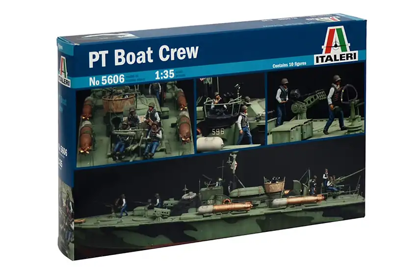 PT Boat Crew (10) 1/35 Italeri
